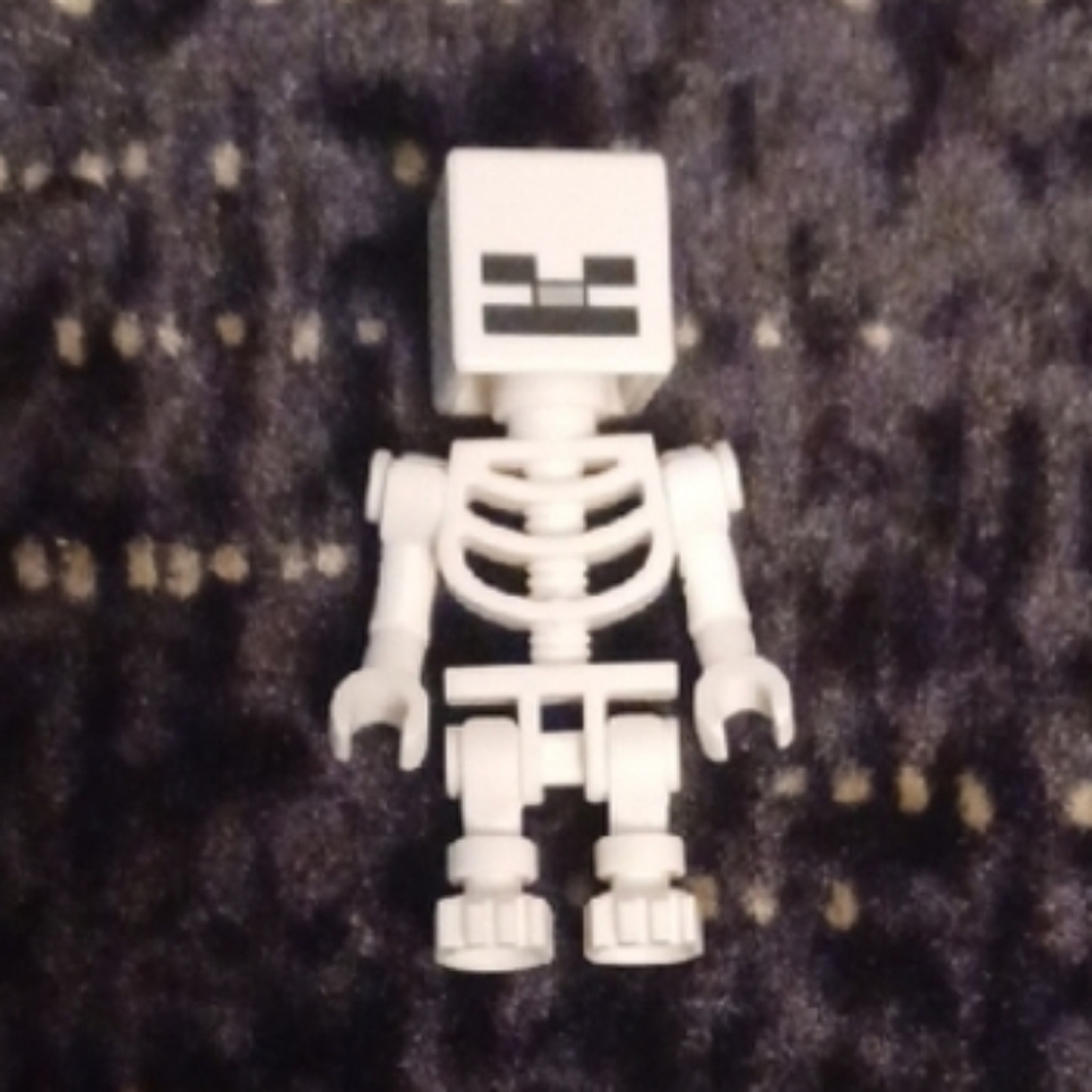 4/$80 Lego Minecraft Skeleton Minifigure